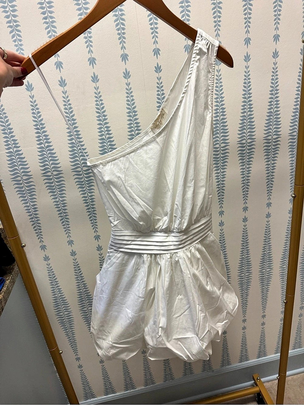 Ramy Brook White Romper Size Extra Small Like New